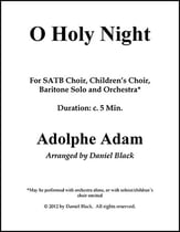 O Holy Night Orchestra sheet music cover